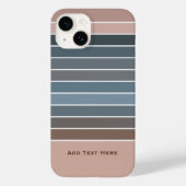 Ondergestreepte, harde kleurenstripes Case-Mate iPhone case (Achterkant)