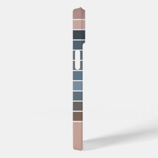 Ondergestreepte, harde kleurenstripes Case-Mate iPhone case (Achterkant / Rechts)