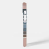 Ondergestreepte, harde kleurenstripes Case-Mate iPhone case (Achterkant / Links)