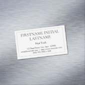 Ondergewaardeerd Nail Tech Magnetisch Visitekaartj Visitekaartje Magneet (Voorbeeld)