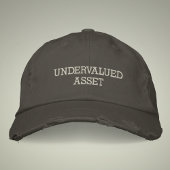 Ondergewaardeerde Asset Style Distressed Geborduurde Pet