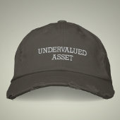 Ondergewaardeerde Asset  Style Distressed Geborduurde Pet
