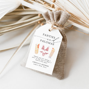 Ondergoed & Palomas Bruidsdouche Bachelorette Cadeaulabel