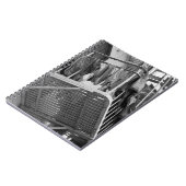 Ondergoed uit naar droog Humor zwart-wit foto Notitieboek (Linkerzijde)