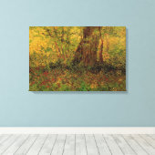 Ondergroei door Vincent van Gogh Canvas Afdruk (Insitu (Houten vloer))