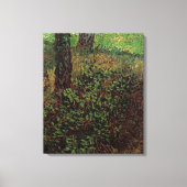 Ondergroei door Vincent van Gogh Canvas Afdruk (Voorkant)