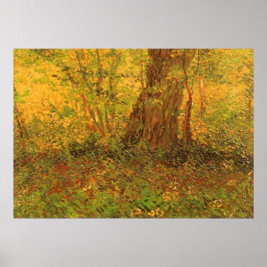 Ondergroei door Vincent van Gogh,  Fine Art Poster (Voorkant)