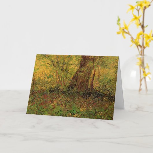 Ondergroei door Vincent van Gogh Kaart (Gele Bloem)