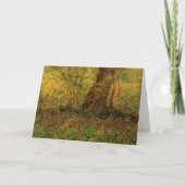 Ondergroei door Vincent van Gogh Kaart (Voorkant)