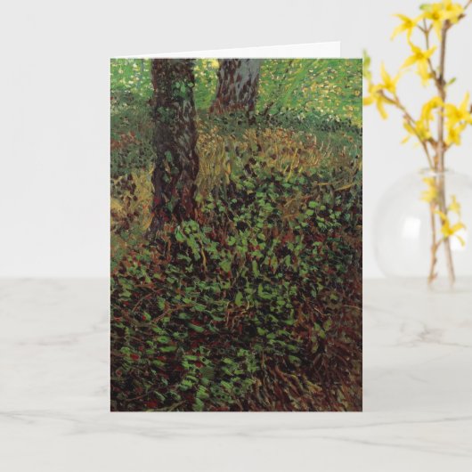 Ondergroei door Vincent van Gogh Kaart (Gele Bloem)
