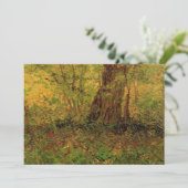 Ondergroei door Vincent van Gogh Kaart (Staand voorkant)