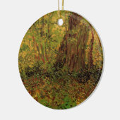 Ondergroei door Vincent van Gogh Keramisch Ornament (Links)