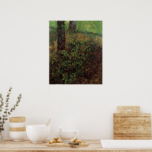 Ondergroei door Vincent van Gogh Poster (Keuken)