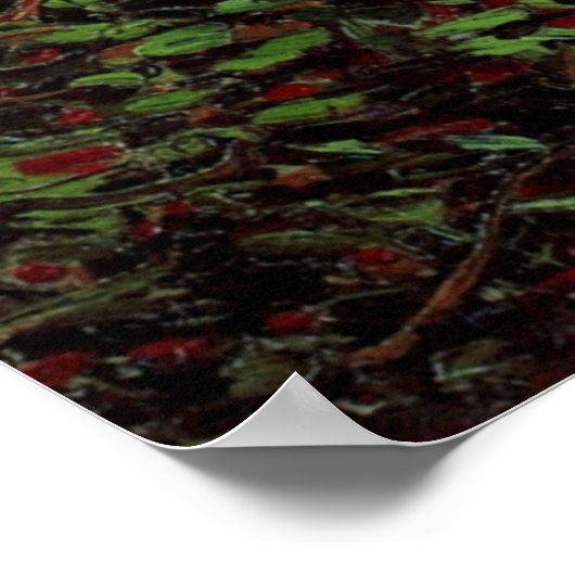 Ondergroei door Vincent van Gogh Poster (Hoek)