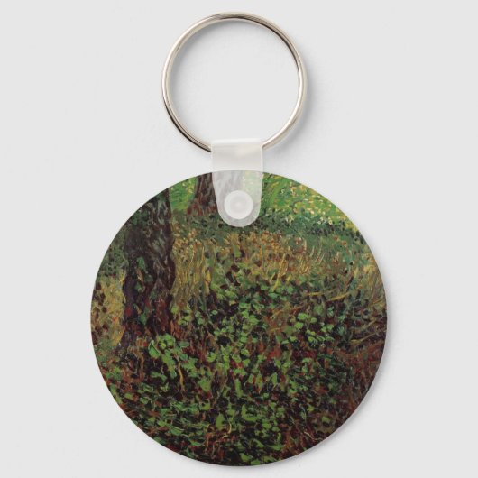 Ondergroei door Vincent van Gogh Sleutelhanger (Voorkant)