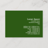 Ondergroei, Mini Foto Visitekaartje (Achterkant)