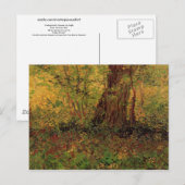 Ondergroei, Van Gogh Fine Art Briefkaart (Voorkant / Achterkant)