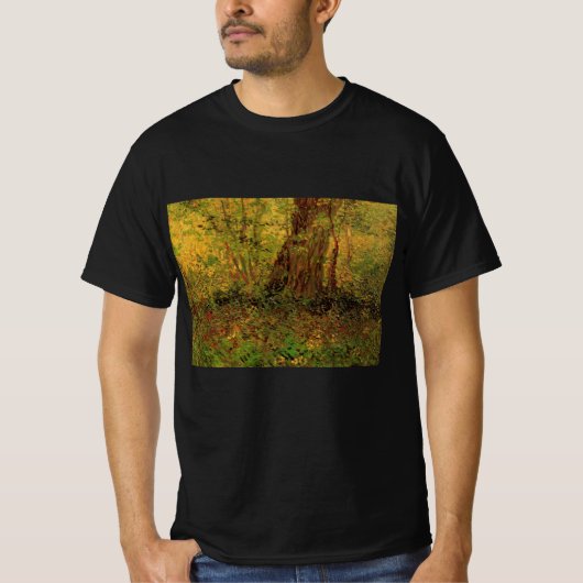 Ondergroei van Vincent van Gogh T-shirt (Voorkant)