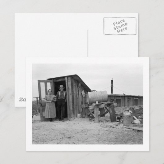 Ondergrond, jaren dertig briefkaart (Voorkant / Achterkant)