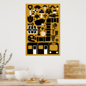 Ondergrond Poster (Keuken)