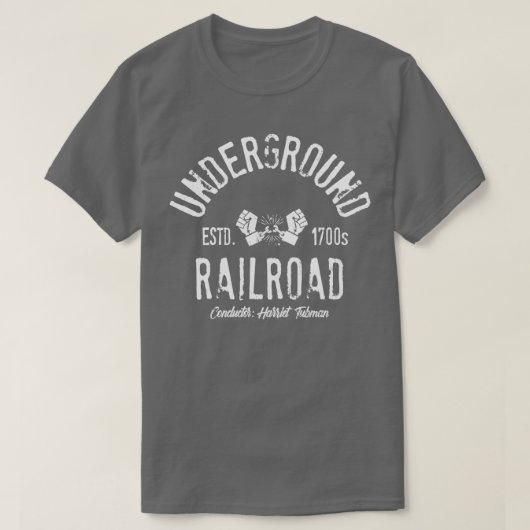 ONDERGROND RAILROAD 1 T-SHIRT (Design voorkant)