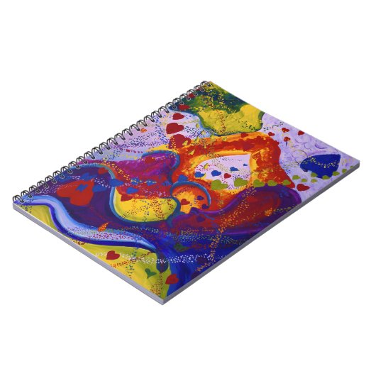 Ondergronds - Crimson en Iris Hearts Notitieboek (Linkerzijde)