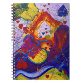 Ondergronds - Crimson en Iris Hearts Notitieboek (Voorkant)