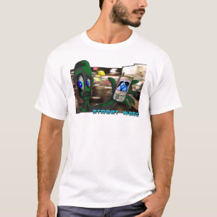 ondergronds Hip-Hop Graffiti-personage T-shirt