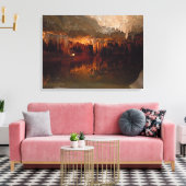 Ondergronds in Luray VA. Canvas Afdruk (Insitu (Woonkamer))