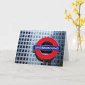 ondergrondse groet kaart (Gele Bloem)