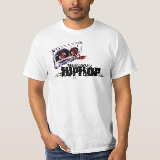 Ondergrondse HipHop T-shirt (Voorkant)
