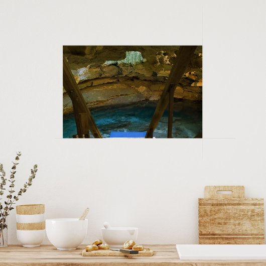 Ondergrondse lente afdrukken poster (Keuken)