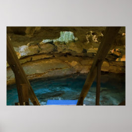 Ondergrondse lente afdrukken poster