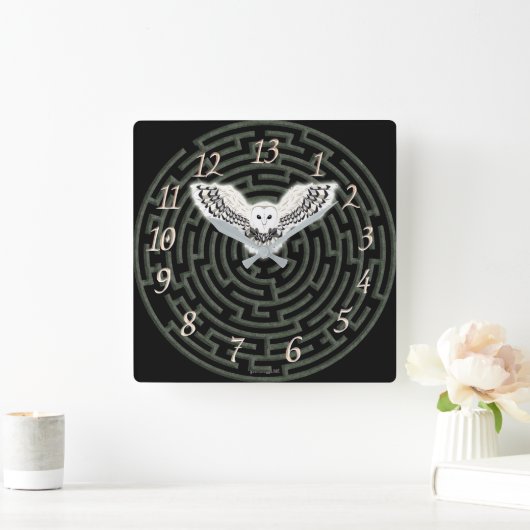 Ondergrondse Maze 13 uur Vierkante Klok (Huis)