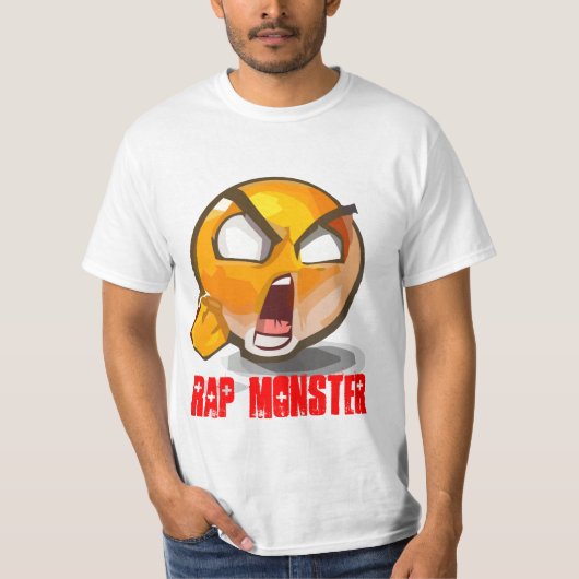 Ondergrondse Rap Monster T-shirt (Voorkant)
