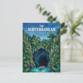Ondergrondse rivier Filipijnen Briefkaart (Staand voorkant)