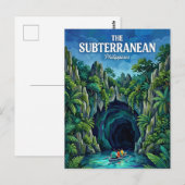 Ondergrondse rivier Filipijnen Briefkaart (Voorkant / Achterkant)