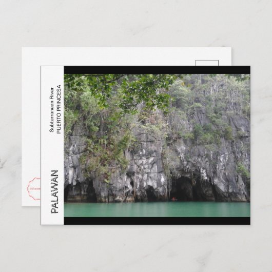 Ondergrondse rivier, Palawan Briefkaart (Voorkant / Achterkant)