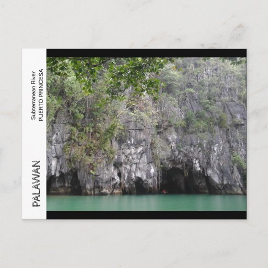 Ondergrondse rivier, Palawan Briefkaart (Voorkant)
