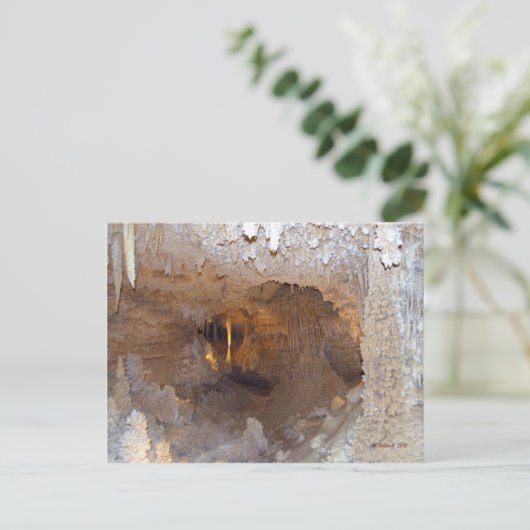 Ondergrondse schoonheid briefkaart (Staand voorkant)