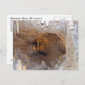 Ondergrondse schoonheid briefkaart (Voorkant / Achterkant)