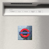 Ondergrondse Sign Fridge Magneet (Insitu (Vaatwasser))