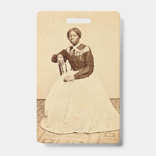 Ondergrondse spoorweg abolitionist Harriet Tubman Badge (Voorzijde)