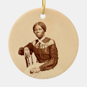 Ondergrondse spoorweg abolitionist Harriet Tubman Keramisch Ornament