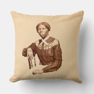 Ondergrondse spoorweg abolitionist Harriet Tubman Kussen