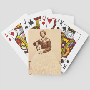 Ondergrondse spoorweg abolitionist Harriet Tubman Pokerkaarten