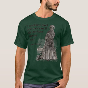  ondergrondse spoorweg Shirt-Afrikaans T-shirt