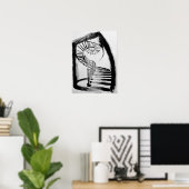 "Ondergrondse stad" Poster (Thuiskantoor)