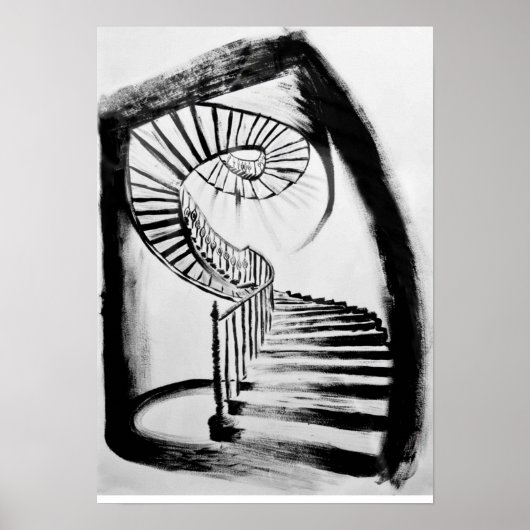 "Ondergrondse stad" Poster (Voorkant)