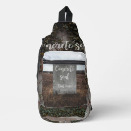 Ondergrondse Streetwear Schoudertas Beton Sling Bag